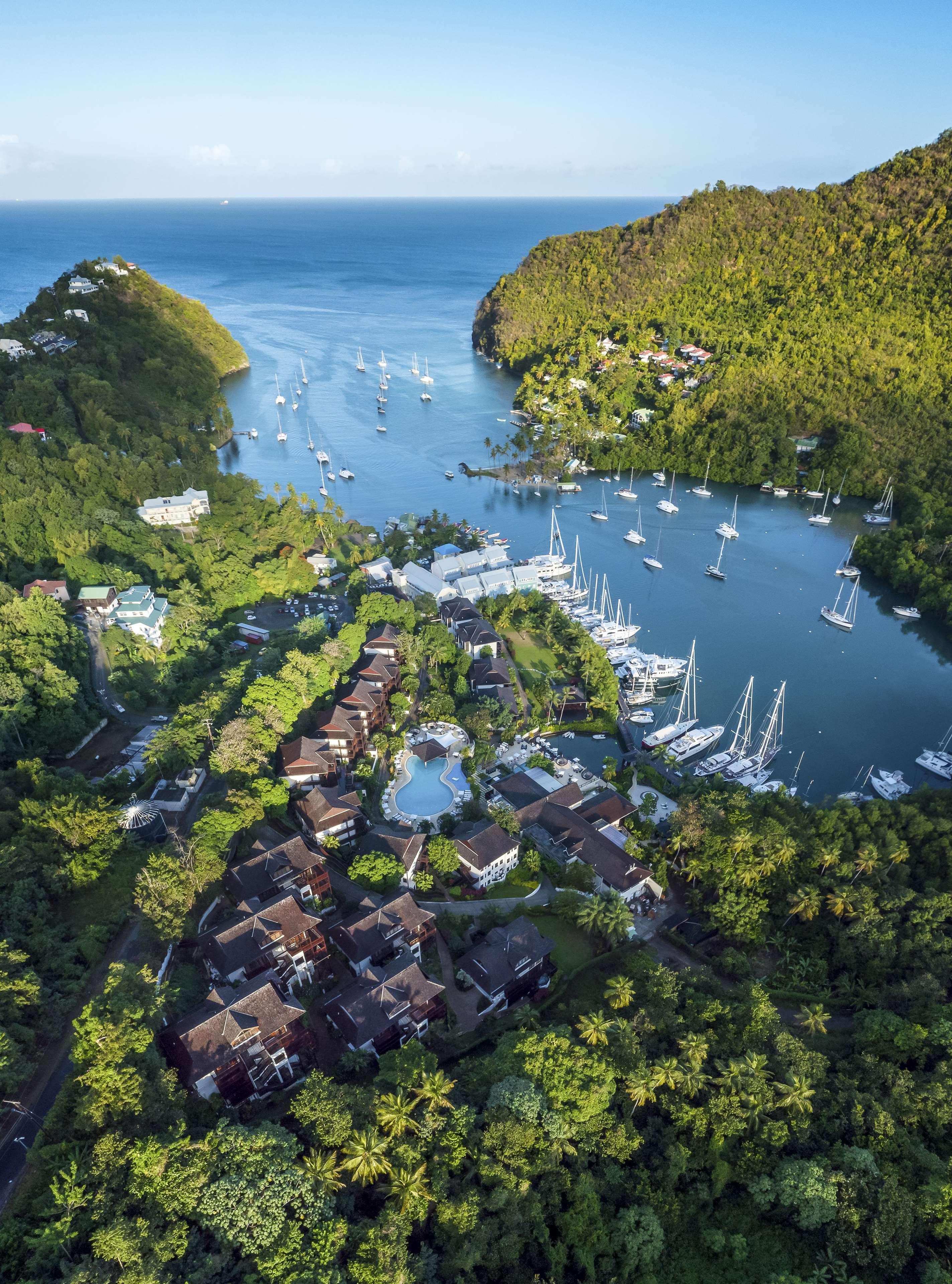 Marigot Bay Resort And Marina Exterior foto